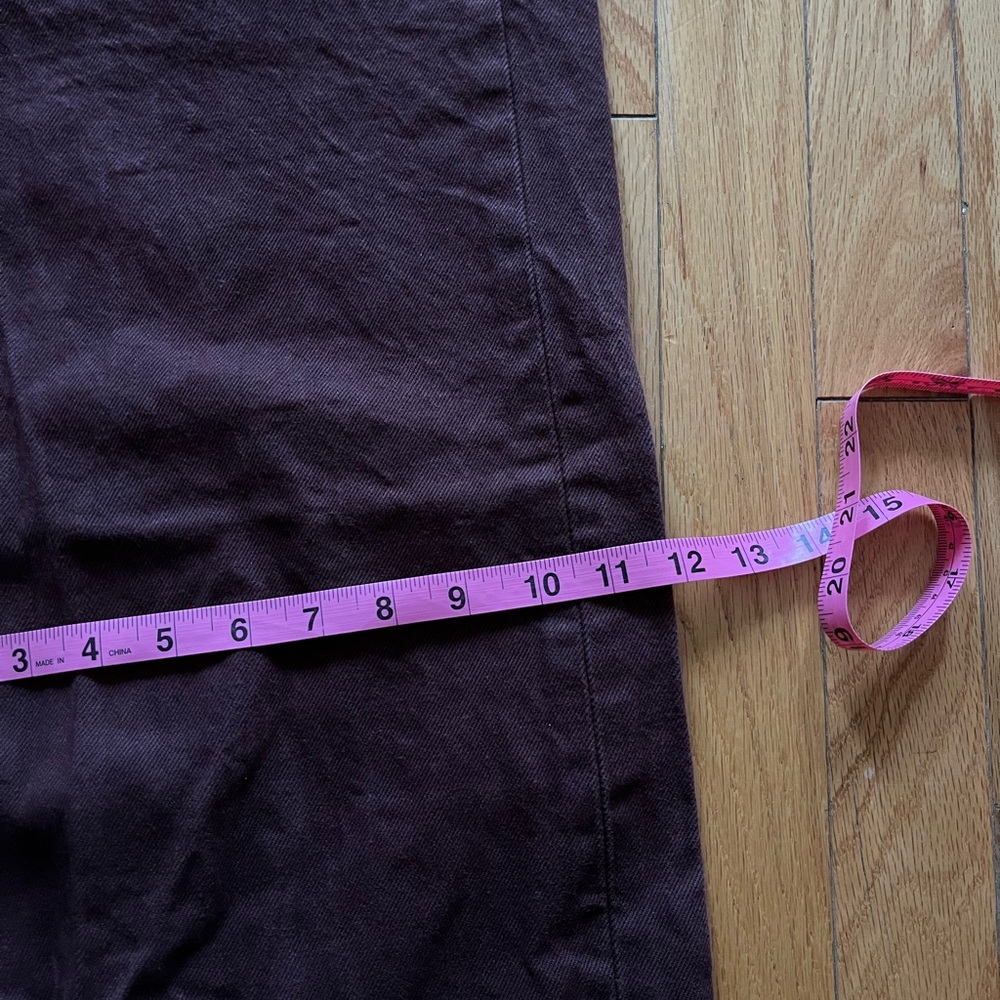 Maroon Levi’s 501 XX Shrink-to-Fit Jeans - Picture 12 of 13